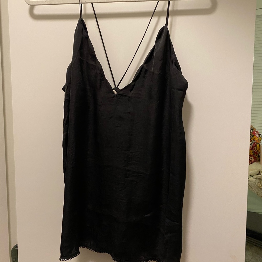 Silk tank top
